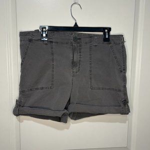 👖 Stylish Sanctuary Twill Cargo Grey Shorts - Size 31, Perfect for Summer! 👖